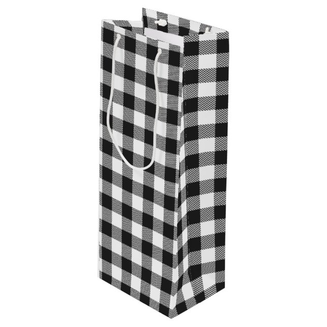 Black and White Check Gingham Play (Framsidan Vinklad)