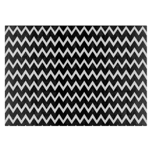 Black and White Chevron Mönster (Framsidan)