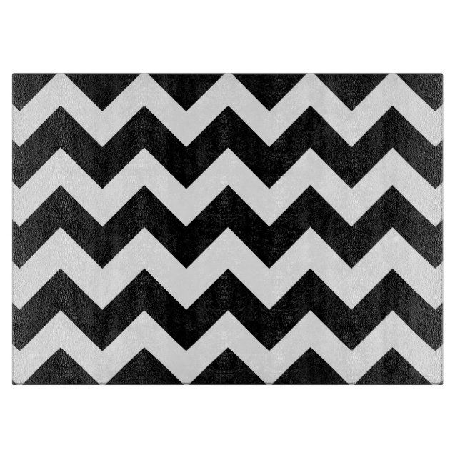 Black and White Chevron Mönster (Framsidan)