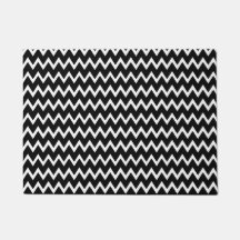 Black and White Chevron Mönster