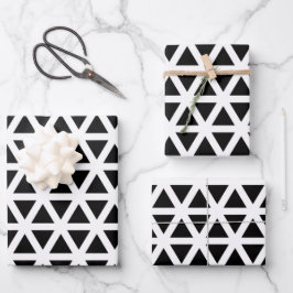 Black and White Chevron Mönster