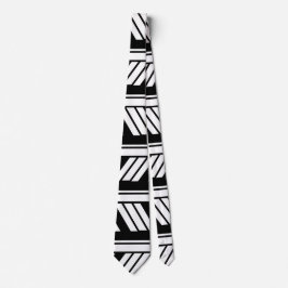 Black and White Chevron Rand Mönster Slips
