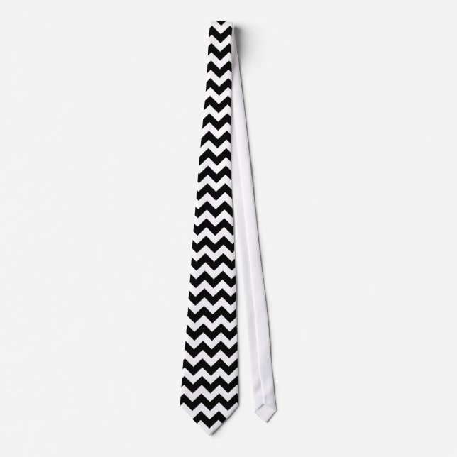 Black and White Chevron Rand Slips (Framsida)