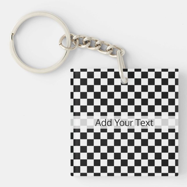 Black and White Classic Checkerboard av STaylor (Framsidan)