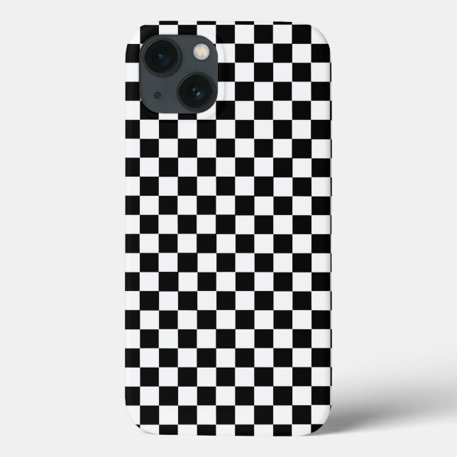 Black and White Classic Checkerboard av STaylor (Baksida)