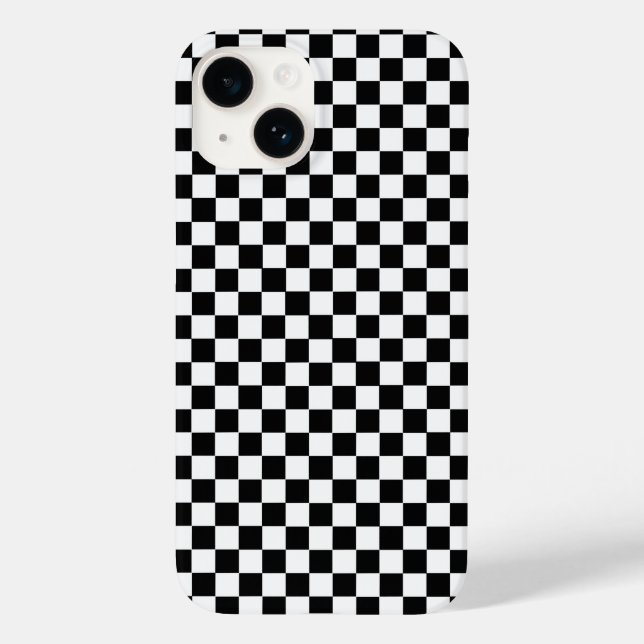 Black and White Classic Checkerboard av STaylor (Baksida)