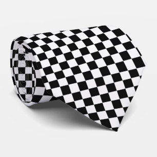 Black and White Classic Checkerboard av STaylor Slips
