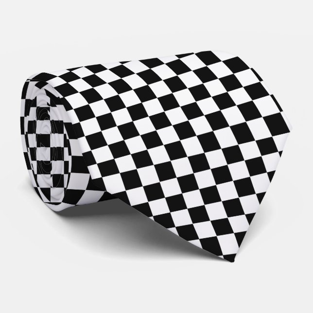 Black and White Classic Checkerboard av STaylor Slips (Rullad)