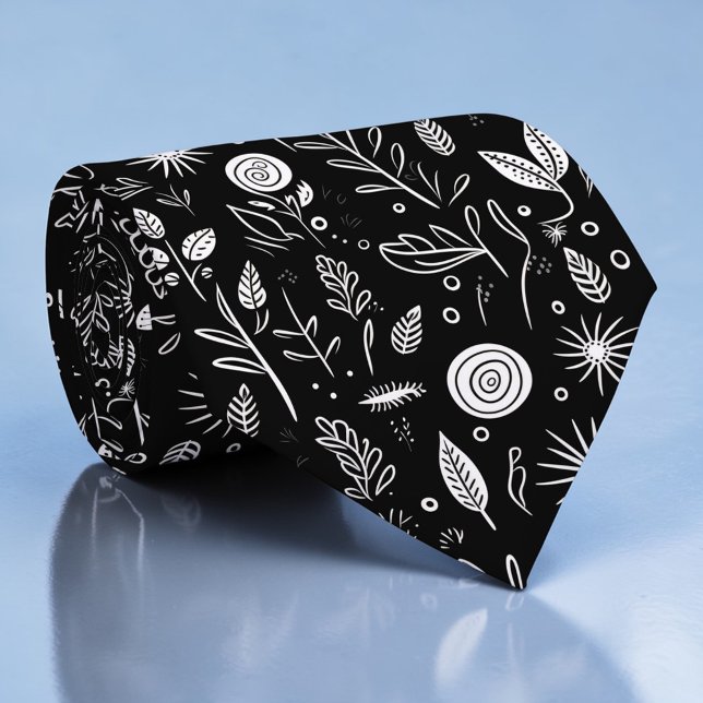 Black and White Custom Necktie Slips (Skapare uppladdad)