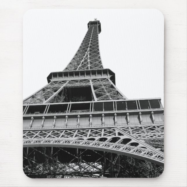 Black and White Eiffel Torn Musmatta (Framsidan)