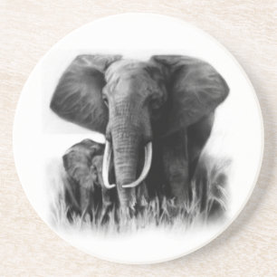Black and White Elephants Underlägg