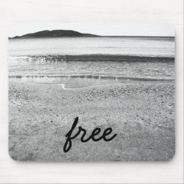 Black and White Free Sand Beach Musmatta