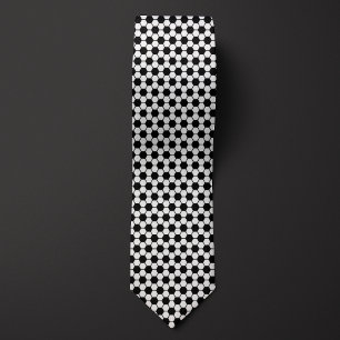 Black and White Futbol Ocer Ball Mönster Slips
