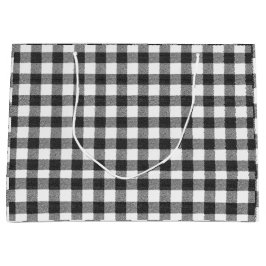 Black and White Gingham Play Rustic Farmhouse