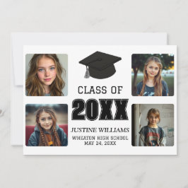 Black and White Graduation  Meddelande