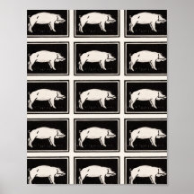 Black and White Gris av Julie de Graag