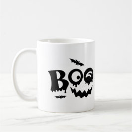 Black and White Halloween Kaffemugg