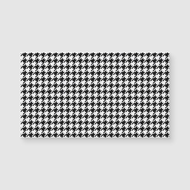 Black and White Houndstooth by Shirley Taylor (Framsida)