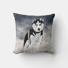 Black and White Husky Hund Kudde