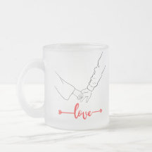 Black and White illustrative Holding Händer par