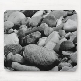 Black and White Lakeshore Beach Stones Musmatta