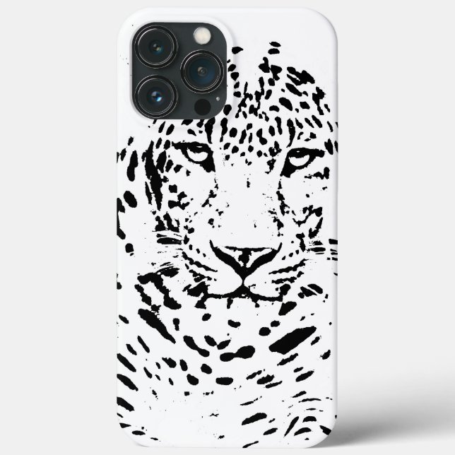 Black and White Leopard (Baksida)