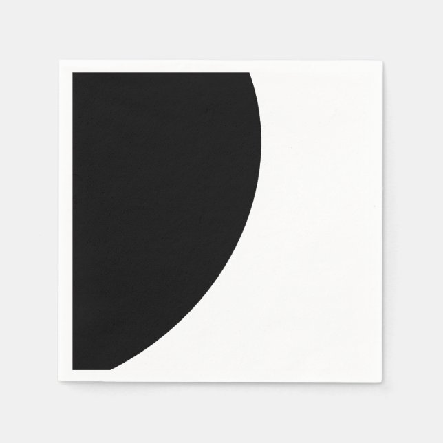 Black and White Majesty Pappersservett (Framsidan)