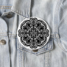 Black and White Mandala