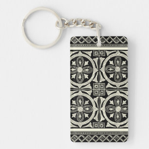 Black and White Mandala Motif by Vision Studio