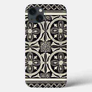 Black and White Mandala Motif by Vision Studio