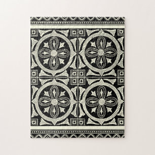 Black and White Mandala Motif by Vision Studio Pussel