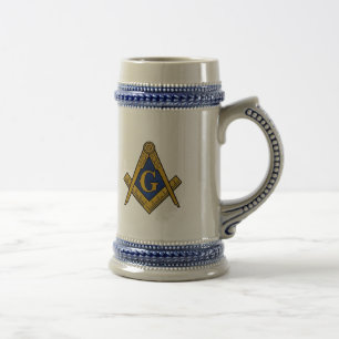 Black and White Masonic Freemason Compass Sejdel