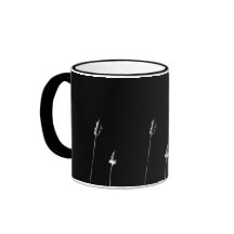 black and white minimal - Tasse / Kaffeebecher