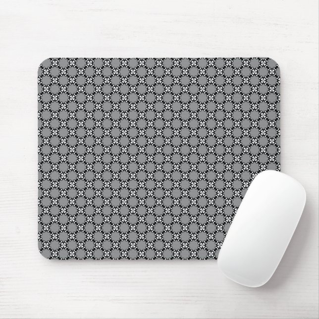 Black and White Mosaic Musmatta (Med mus)