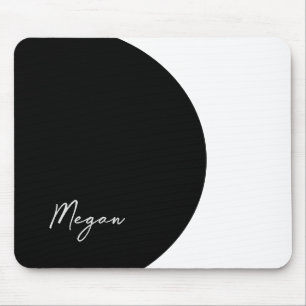 Black and White Mousepad Musmatta
