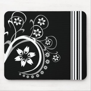 Black and White Mousepad Musmatta