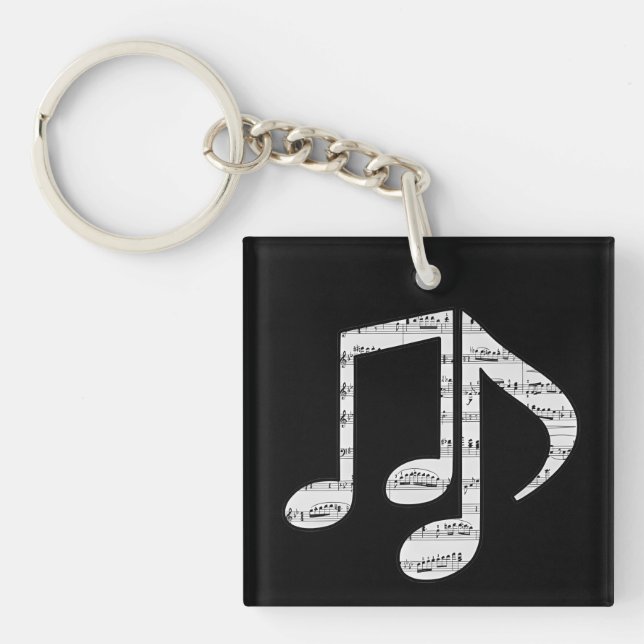 Black and White Music Notes (Framsidan)