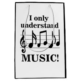 Black and White Music Notes Musician Party