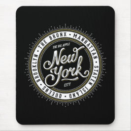 Black and White New York City Logotyp Musmatta