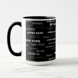 Black and White NYC New York City Mugg
