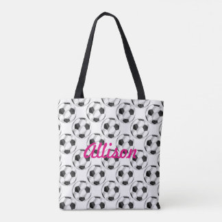 Black and White Ocer Balls med Namn Tygkasse