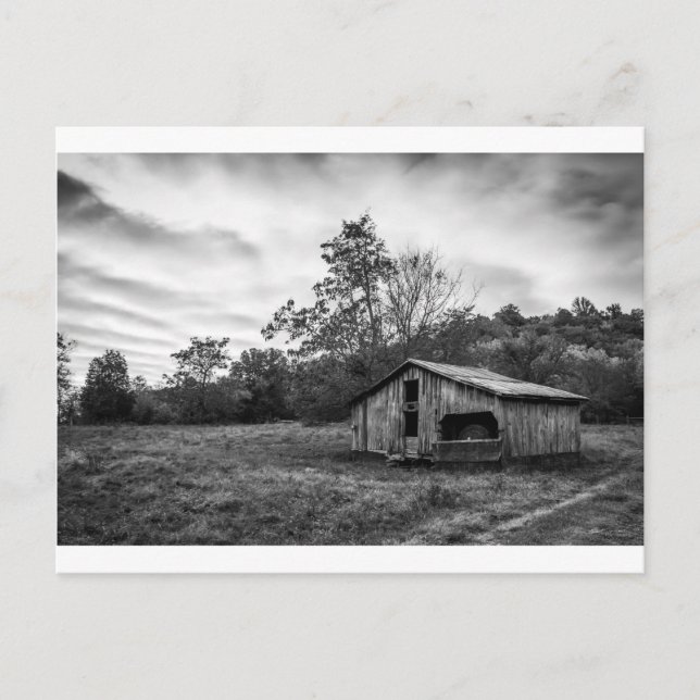 Black and White på Dawn Vykort (Framsida)