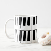 Black and White Piano Nycklar Pianist Musician