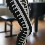 Black and White Piano Tangentbord Pianist Musician Leggings<br><div class="desc">Är du en fläkt av musik? Spelar du piano i kärlek? Om så är fallet behöver ni absolut dessa otroliga förändringar i ert liv! Utformningen visar en förtjusande ebony och elfenbensinspirerad tangentbord, som är perfekt harmoniserad och som nu på ett vackert sätt tillrättavisar ben. Lita på mig, de här låtarna...</div>