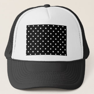 Black and White Polka Dot Keps