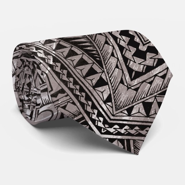 Black and White Professionell Tribal Tattoo Mönste Slips (Rullad)