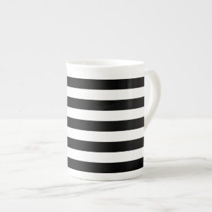 Black and White Rand Classic Benporslin Mugg