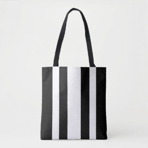 Black and White Rand Tygkasse