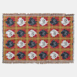 Black and White Scottish Terriers Scottie Hundar Mysfilt