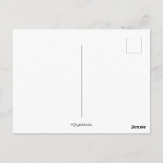 black and white sketch of Mountains Vykort